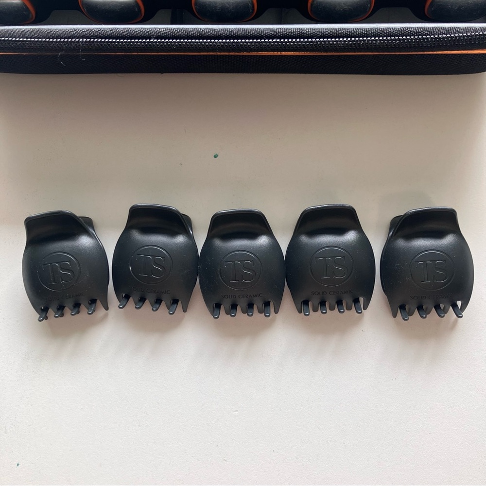InStyler Topstyler Heated Ceramic Hair Styling Shell Clips System Set Case - Picture 6 of 10